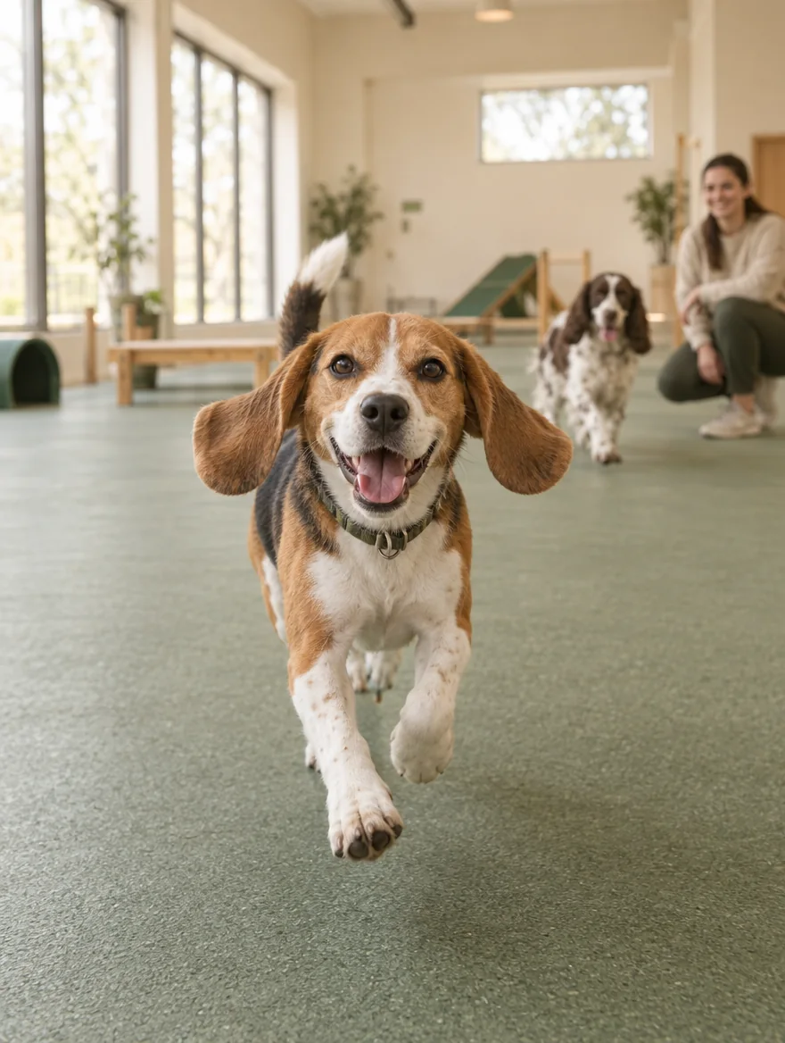 Indoor Park: Room to run, whatever the weather.